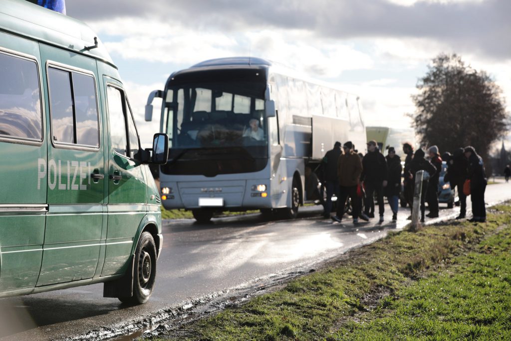 Bus nach Lützerath gestoppt Linksfraktion kritisiert Polizeieinsatz